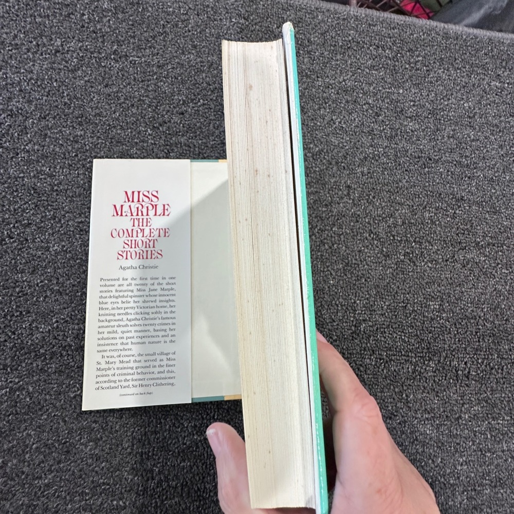 Agatha Christie Miss Marple The Complete Short Stories Hardcover Putnam Mystery - Picture 4 of 8